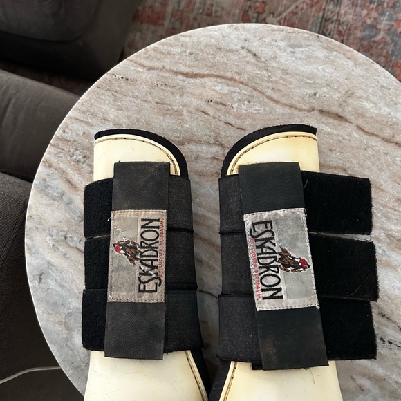 Eskradron white brushing boots large - Picture 8 of 8